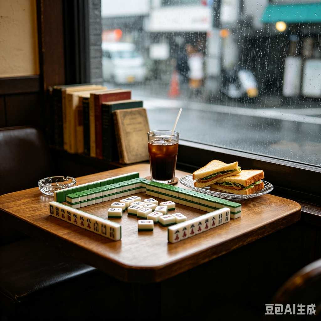 camping leisure mahjong set